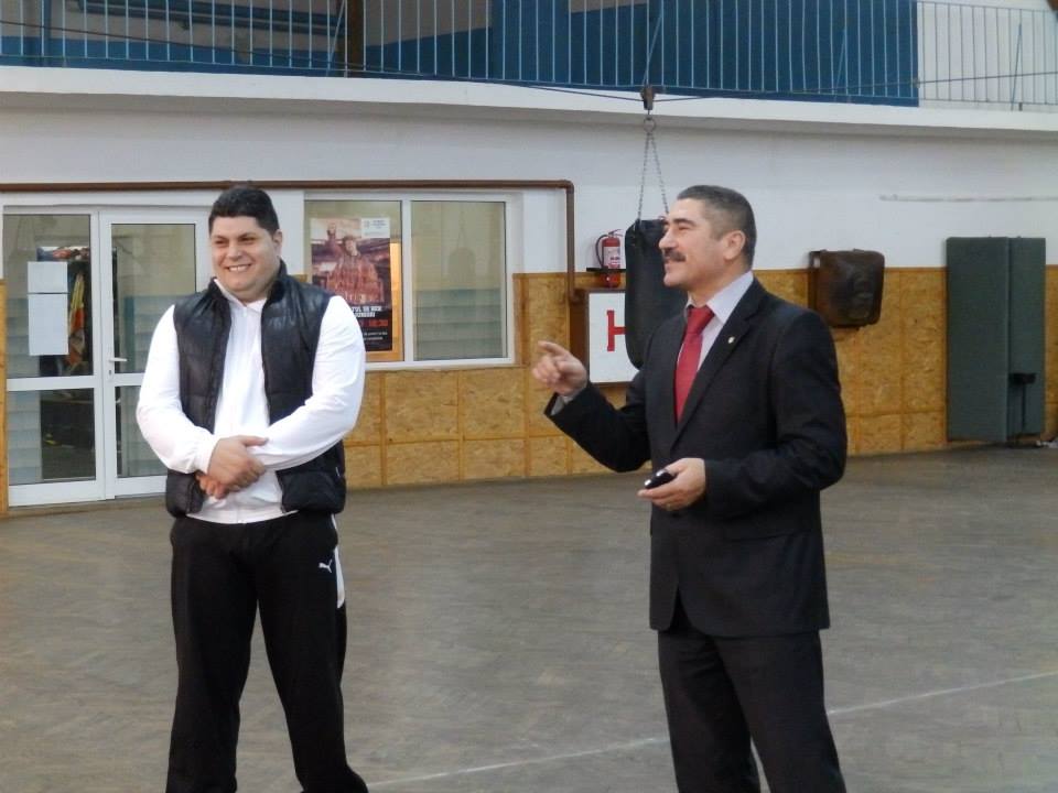 Vicepresedintele Federatiei Române de Box în vizită la Centrul Olimpic Brăila