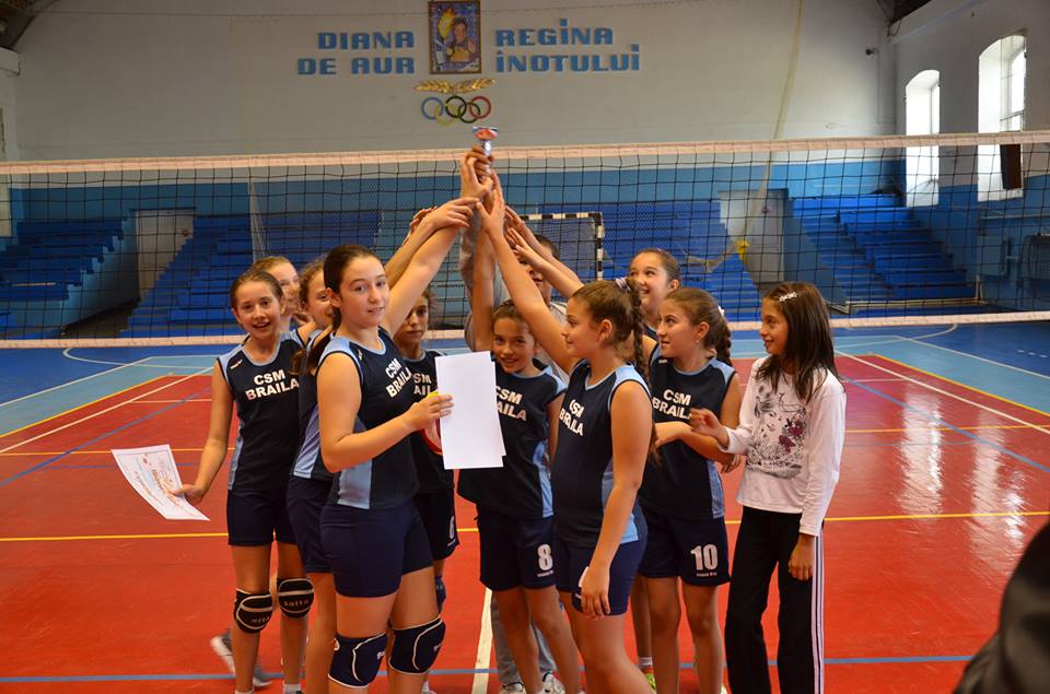 CSM Brăila a câștigat "Cupa Toamnei" la Volei