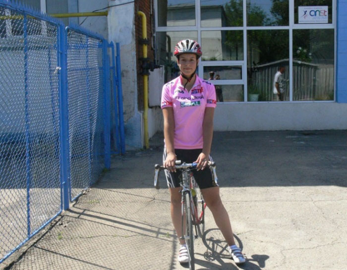 Gabriela Șerbănescu - vicecampioană națională la ciclocros